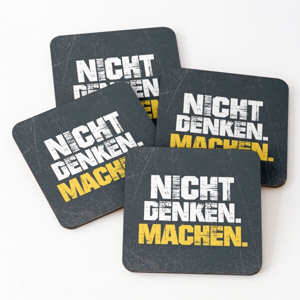 Item preview, DON'T THINK. DO. – Motivational T-shirt (German) | Gym Mindset Gift Idea designed and sold by Williams Anderson.
