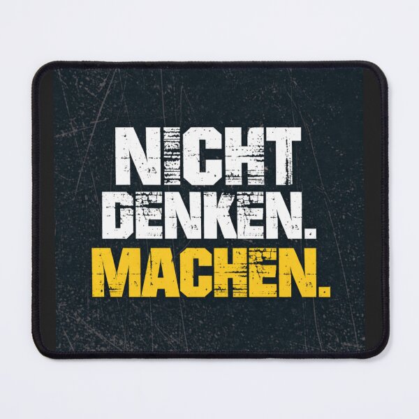 Item preview, DON'T THINK. DO. – Motivational T-shirt (German) | Gym Mindset Gift Idea designed and sold by Williams Anderson.