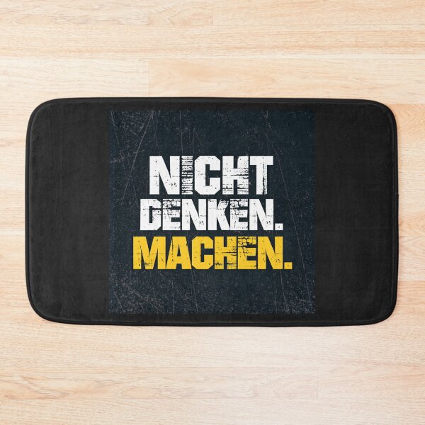 Item preview, DON'T THINK. DO. – Motivational T-shirt (German) | Gym Mindset Gift Idea designed and sold by Williams Anderson.