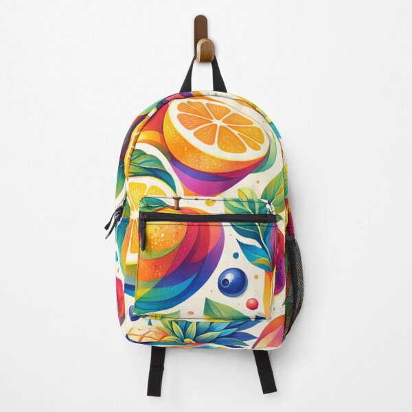 Item preview, Patrón de frutas tropicales coloridas designed and sold by RetroRespect.
