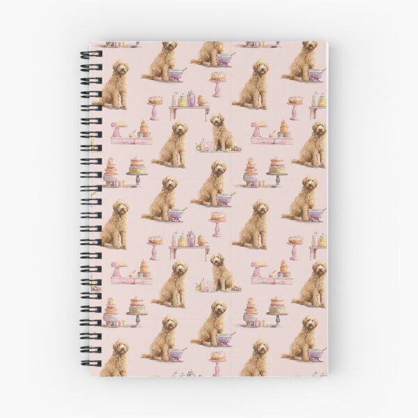 Item preview, Chef Cake Baker Toile de Jouy - Goldendoodle designed and sold by AstrologyOven.