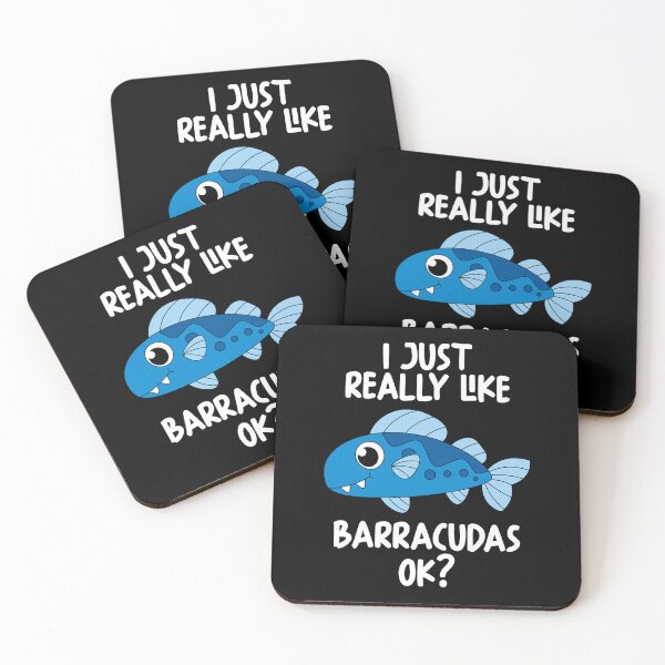 Item preview, I Just Really Like Barracudas Ok? designed and sold by GabbyKash.