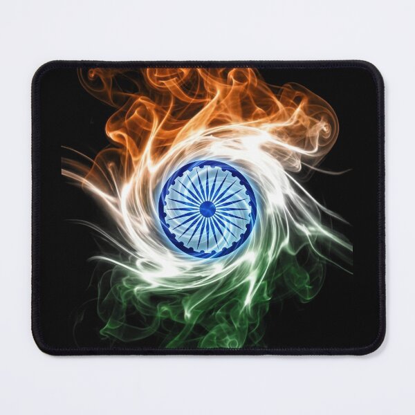 Item preview, Glowing India Flag Energy Smoke designed and sold by FUIRY .