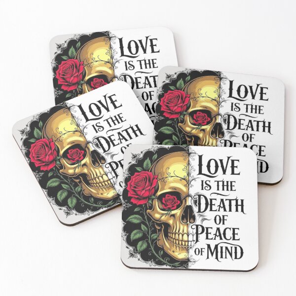 Item preview, Love is the Death of Peace of Mind  designed and sold by Shs-Kenya.