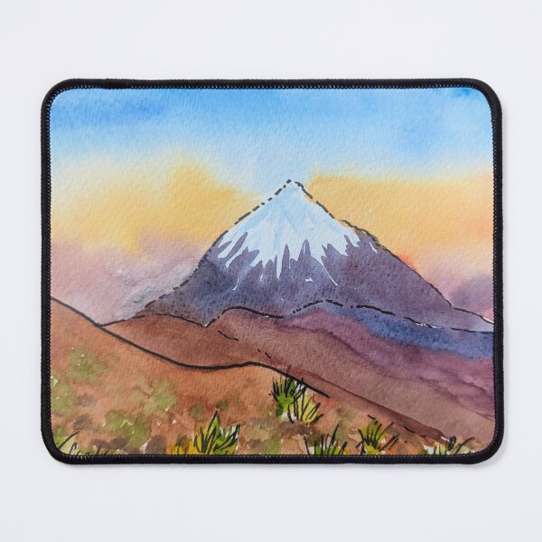 Item preview, Cuadro de volcán de montaña Tenerife El Teide designed and sold by Art-By-Rosalind.