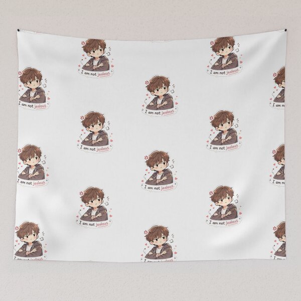 Item preview, Cute K-Drama Jealous Male Lead – Romantic Anime Boy designed and sold by mondesigns98.