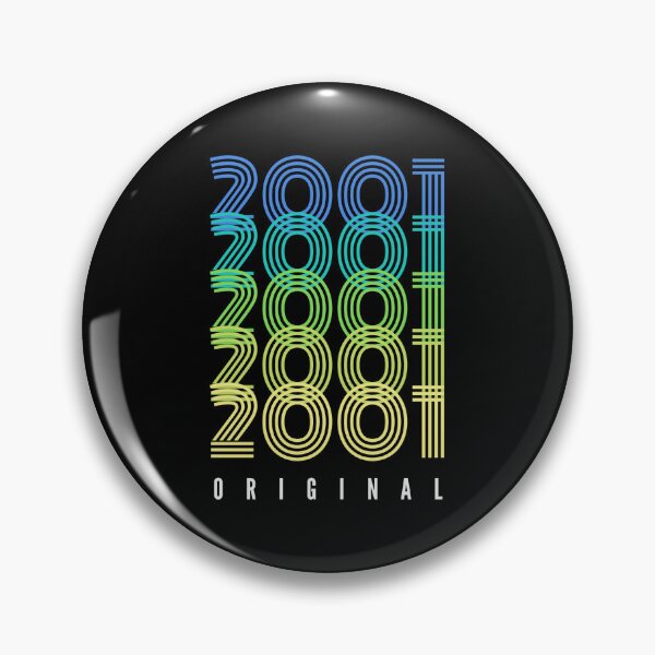 Item preview, Born in 2001 - 2001 Birthday Gift - 2001 Original designed and sold by DesignByLeo.