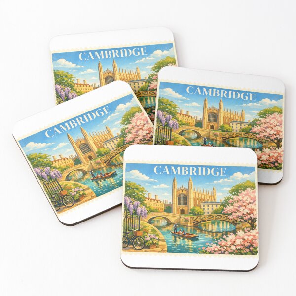 Item preview, Cambridge Travel Stamp designed and sold by RebelCactusStore.