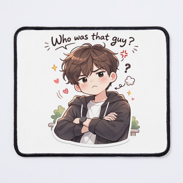 Item preview, Cute K-Drama Jealous Male Lead – Romantic Anime Boy designed and sold by mondesigns98.