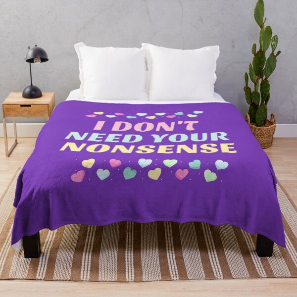 Item preview, I Don't Need Your Nonsense -- humorous honesty designed and sold by The Sporty Nerd.