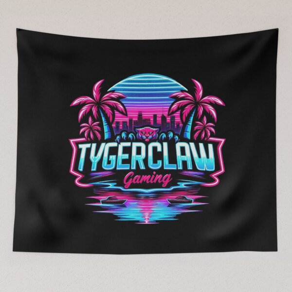 Item preview, TYGERCLAW Gaming Neon City Logo Two designed and sold by Mark Cannon.