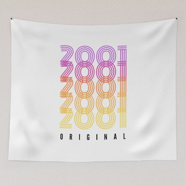 Item preview, 2001 Original – Born in 2001 Birthday Gift – Classic 2001 Limited Edition designed and sold by DesignByLeo.