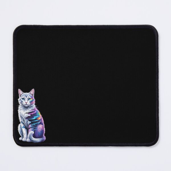 Item preview, Digital Dream - AI Hallucination Melting Cat designed and sold by dose-of-art-lab.