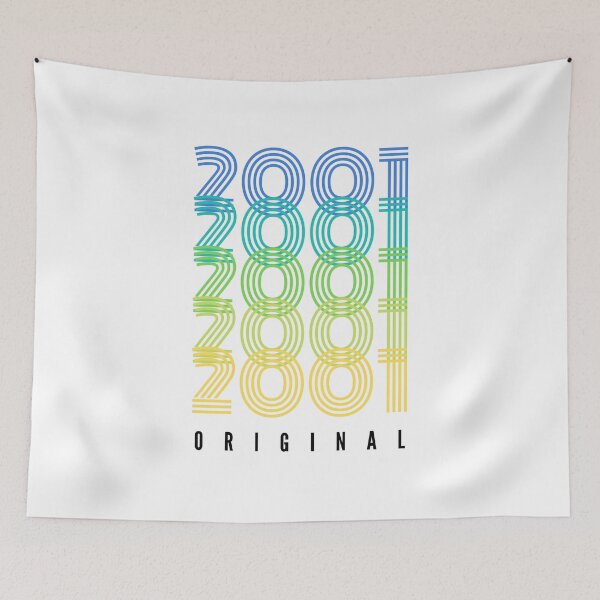 Item preview, 2001 Original – Born in 2001 Birthday Gift – Classic 2001 Limited Edition designed and sold by DesignByLeo.