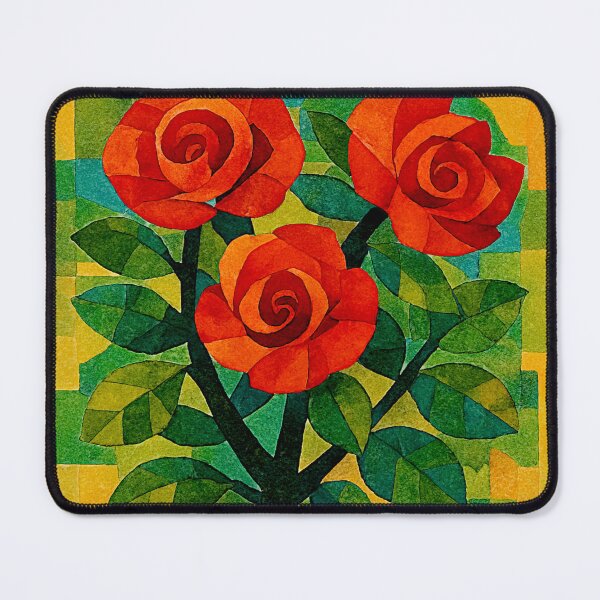 Item preview, Contemporary Collage of Hawaiian Kokia Cookei #4 designed and sold by Helios Be. Lavsh.
