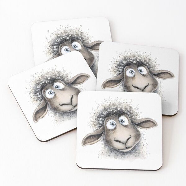 Item preview, Funny Little Sheep designed and sold by Retro Whimsy.