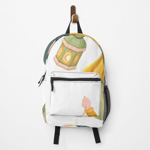 Item preview, Cute Hijabi Girl with Lantern Illustration designed and sold by novyron.