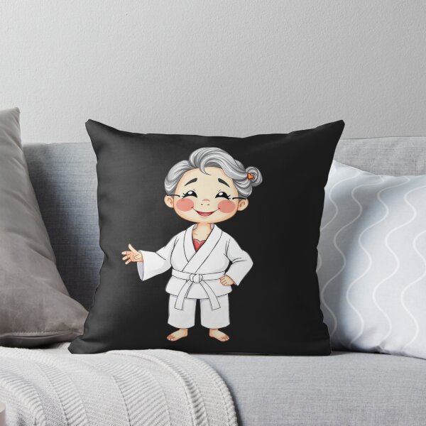 Item preview, Judo Grandma Japanese Art  – Funny Martial Grandma designed and sold by Sparkofart07.