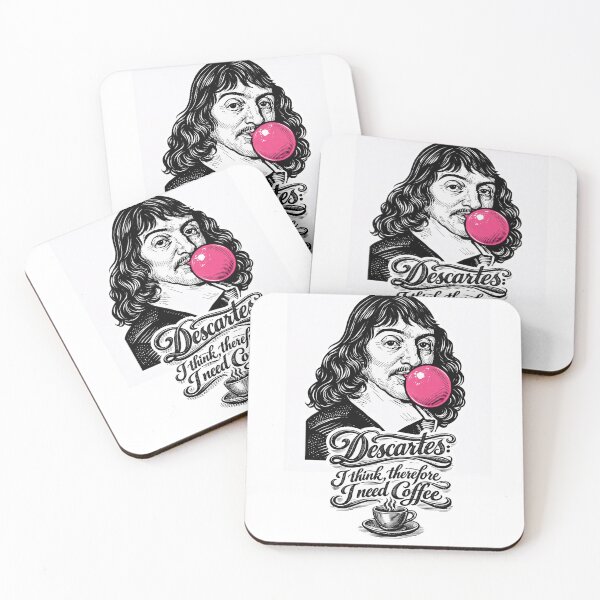 Item preview, Descartes with a Twist: Coffee Philosophy designed and sold by ForeverPrintsOK.