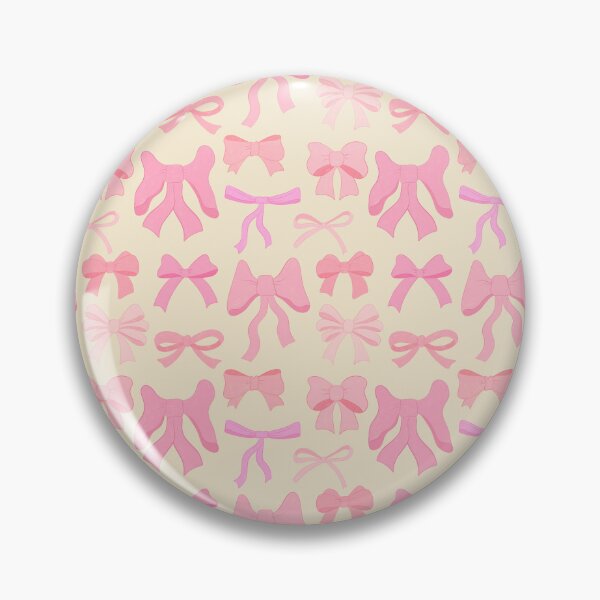 Item preview, Pretty Preppy Pink Bows designed and sold by Carrie Cantwell Art.