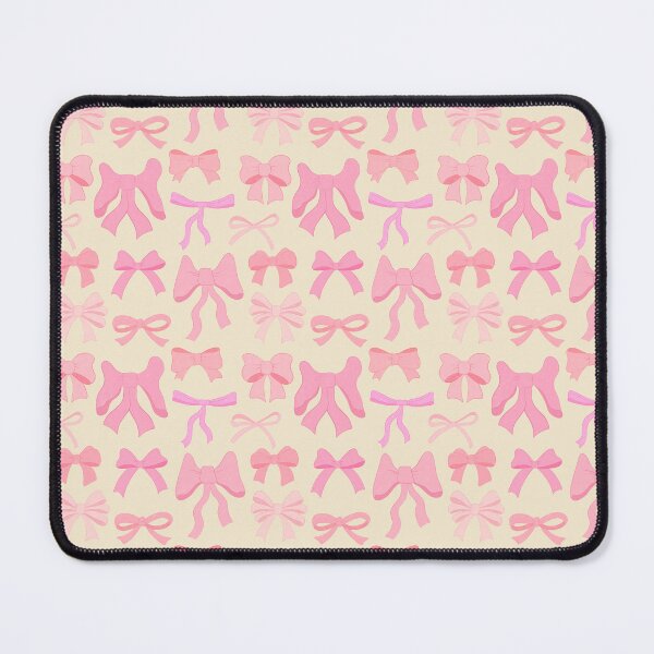 Item preview, Pretty Preppy Pink Bows designed and sold by Carrie Cantwell Art.