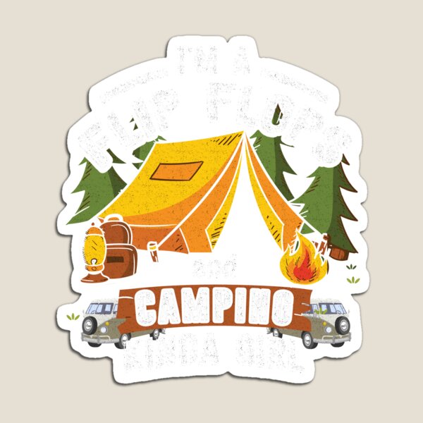 Item preview, I'm A Flip Flops and Camping Kinda Girl designed and sold by Mill8ion.