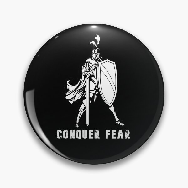 Item preview, Conquer Fear designed and sold by Herald of Memes.
