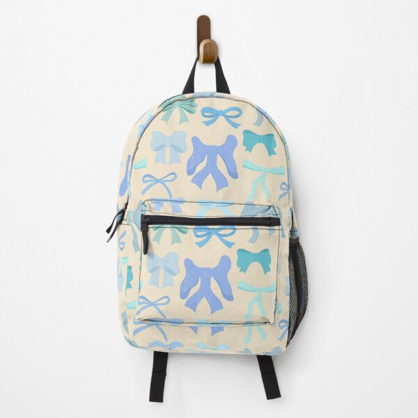 Item preview, Pretty Preppy Blue Bows designed and sold by Carrie Cantwell Art.