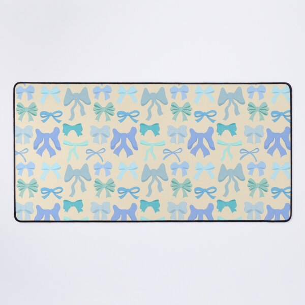 Item preview, Pretty Preppy Blue Bows designed and sold by Carrie Cantwell Art.