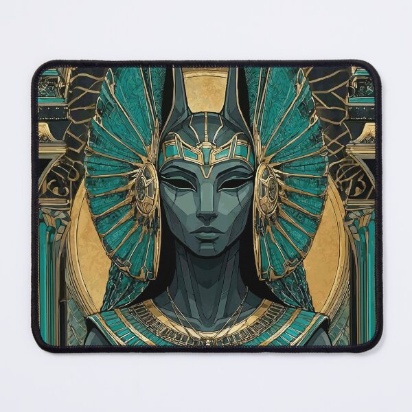 Item preview, Bastet Art Deco Egyptian Profile designed and sold by Vintage Poster Gallery.