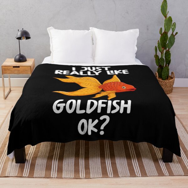 Item preview, I Just Really Like Goldfish Ok? designed and sold by GabbyKash.