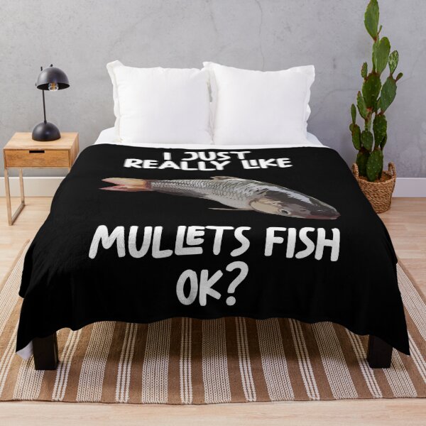 Item preview, I Just Really Like mullets Fish Ok? designed and sold by GabbyKash.