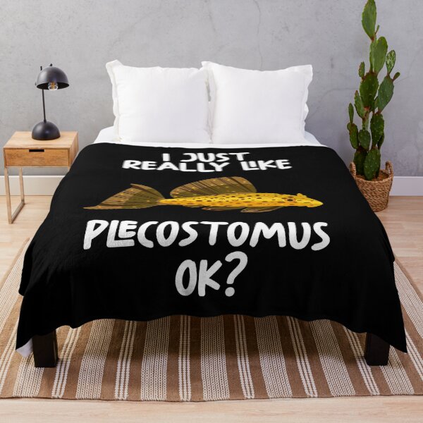 Item preview, I Just Really Like Plecostomus Ok? designed and sold by GabbyKash.