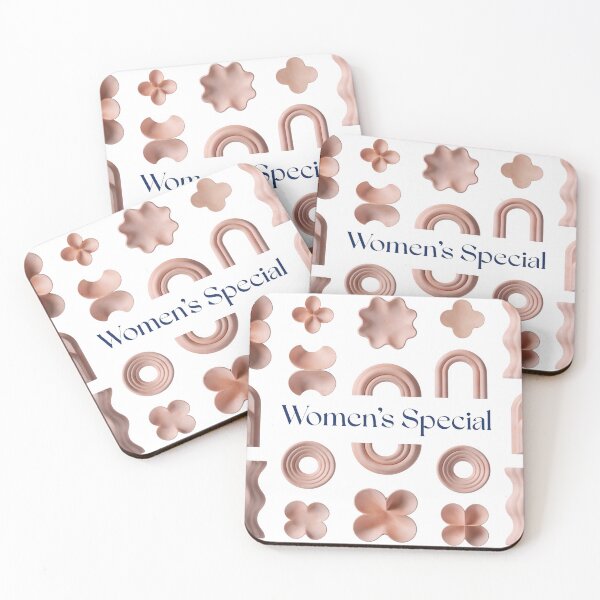 Item preview, Blush pink abstract shapes for Women's Special designs designed and sold by Creative88Art.