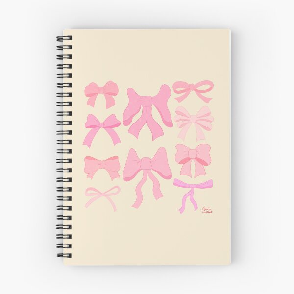 Item preview, Pretty Preppy Pink Bows designed and sold by Carrie Cantwell Art.