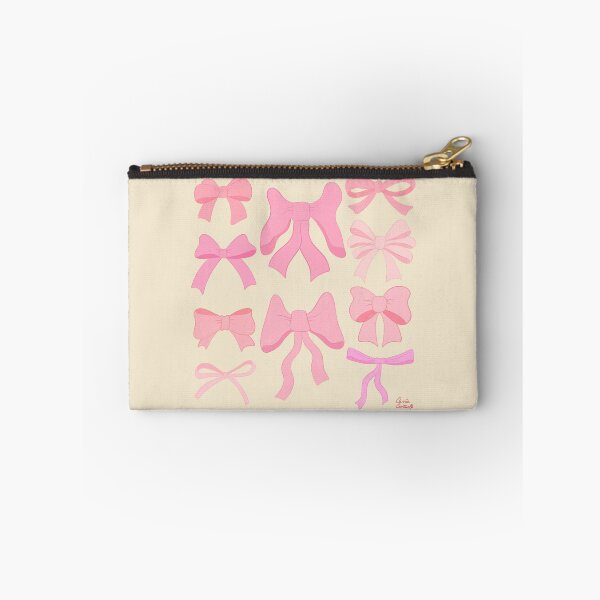 Item preview, Pretty Preppy Pink Bows designed and sold by Carrie Cantwell Art.