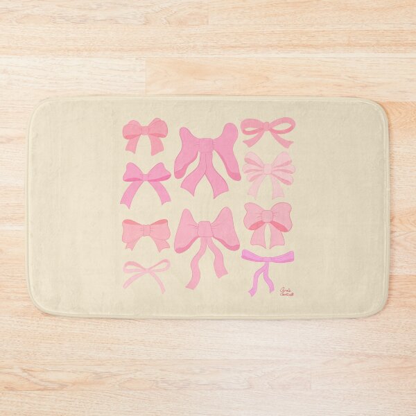 Item preview, Pretty Preppy Pink Bows designed and sold by Carrie Cantwell Art.