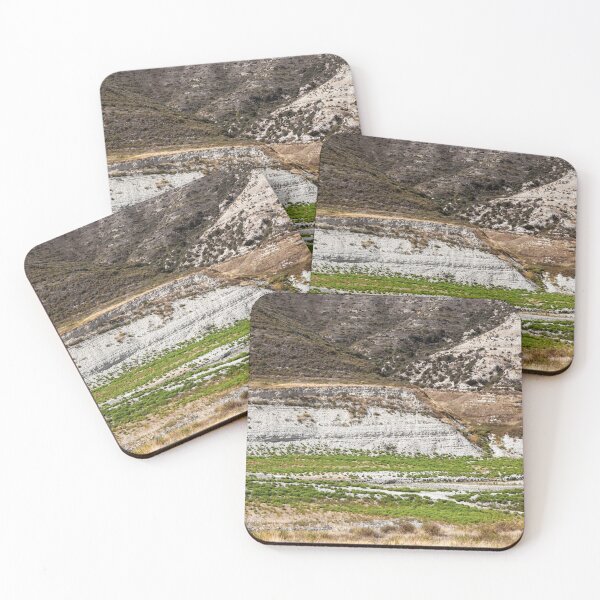 Item preview, Geological Layered Limestone Cliffs in Cyprus Highland Landscape designed and sold by LRPhotoart.