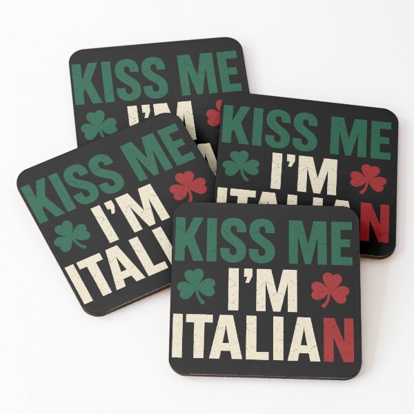 Item preview, Funny St Patricks Day - Kiss Me Im Italian designed and sold by ZBIFBOUETLA.