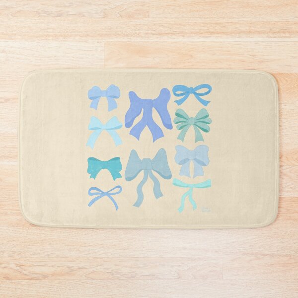 Item preview, Pretty Preppy Blue Bows designed and sold by Carrie Cantwell Art.