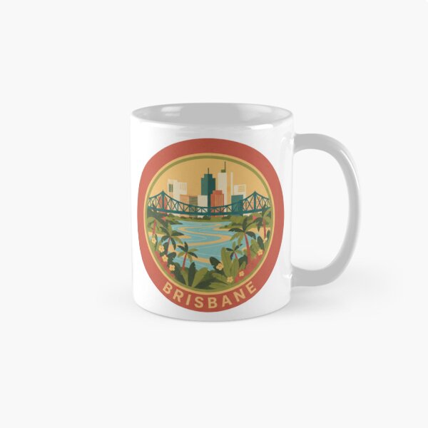 Aperçu de l'œuvre Brisbane créée et vendue par JonysCreativeDesigns.