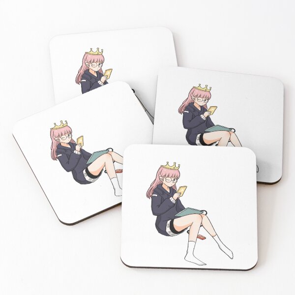 Item preview, Anime Princess Girl Using Phone Illustration designed and sold by novyron.