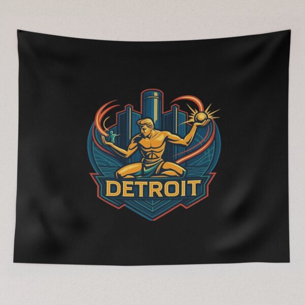 Item preview, Detroit – Motor City Travel & Tourism Guide | Motown, Museums, Historic Sites, Riverfront, Art & Culture Attractions designed and sold by Typologystudios.