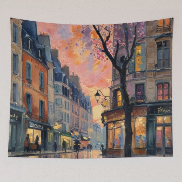Item preview, Evening street scene designed and sold by sid1802.