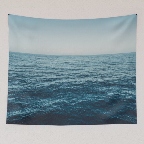 Item preview, ocean, water, blue sky  -  horizon over water - seascape photography designed and sold by ohaniki.