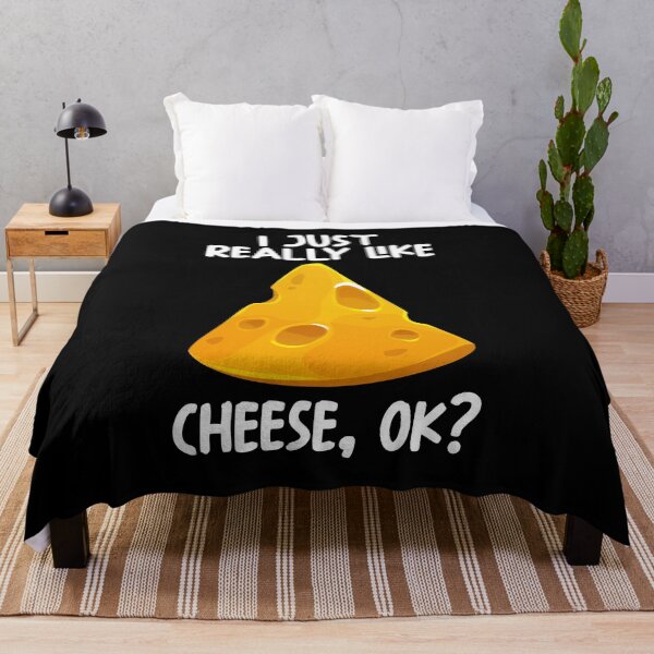 Item preview, I Just Really Like Cheese Ok? designed and sold by GabbyKash.