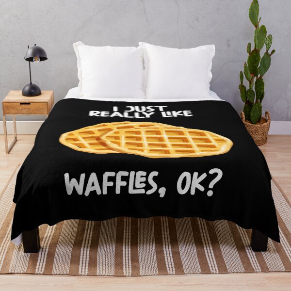 Item preview, I Just Really Like Waffles Ok? designed and sold by GabbyKash.
