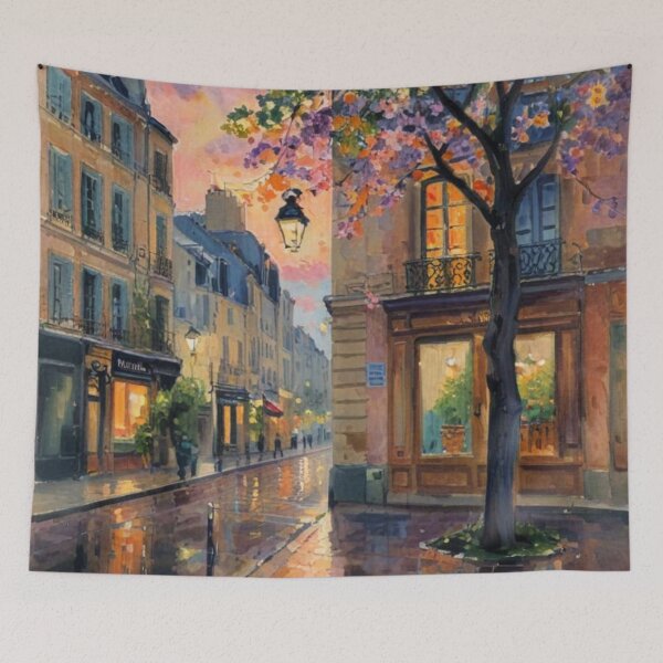 Item preview, Evening street scene designed and sold by sid1802.