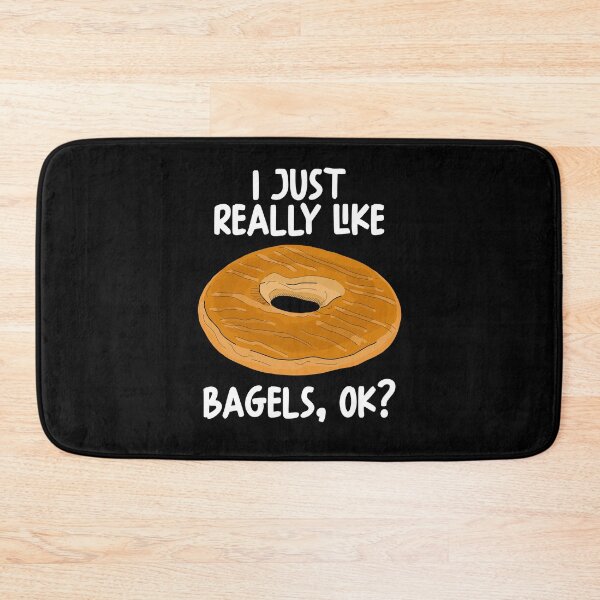 Item preview, I Just Really Like Bagels Ok? designed and sold by GabbyKash.