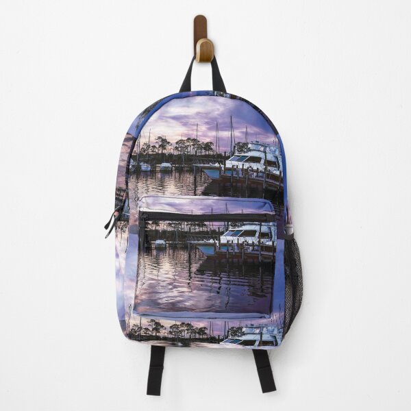 Item preview, Sunset At Bluewater Bay Marina designed and sold by Kay Brewer.